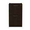 Alera 15.63 in W 2 Drawer File Cabinets, Espresso, Letter/Legal VA542822ES